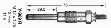 Свеча накаливания NGK 4602